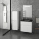 Κρεμαστή βάση επίπλου Instinct 65 White BL – 2