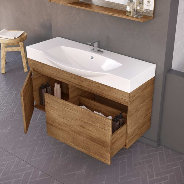Κρεμαστή βάση επίπλου SENSO 105 PL Wood