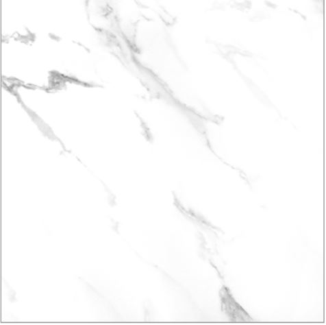 Close-up of a white marble surface with light gray veining across the texture