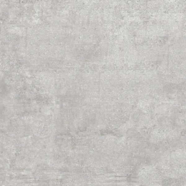 Grey concrete surface with a rough, speckled texture and subtle horizontal stains.